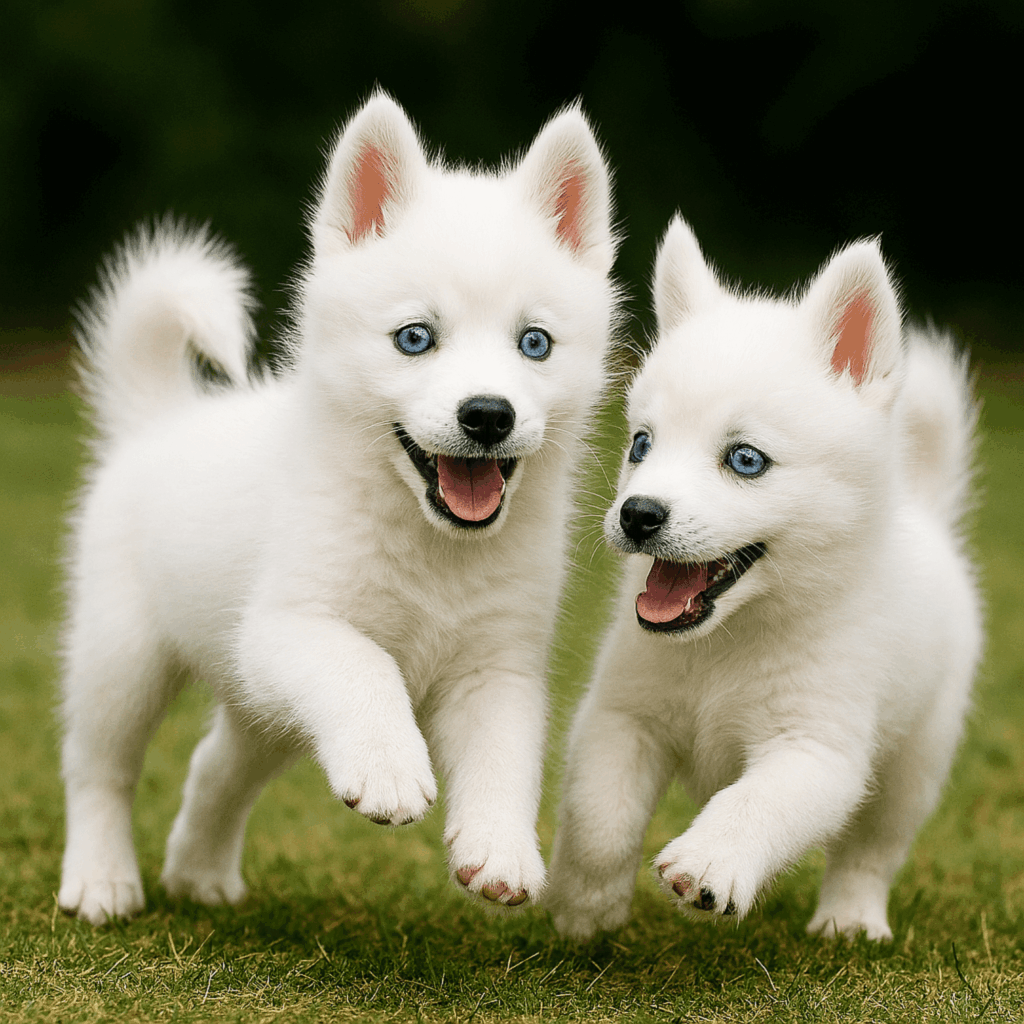 filhotes de pomsky
