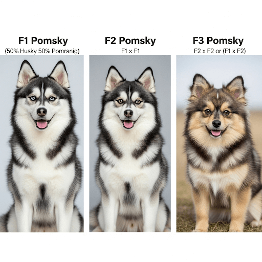 variações do pomsky